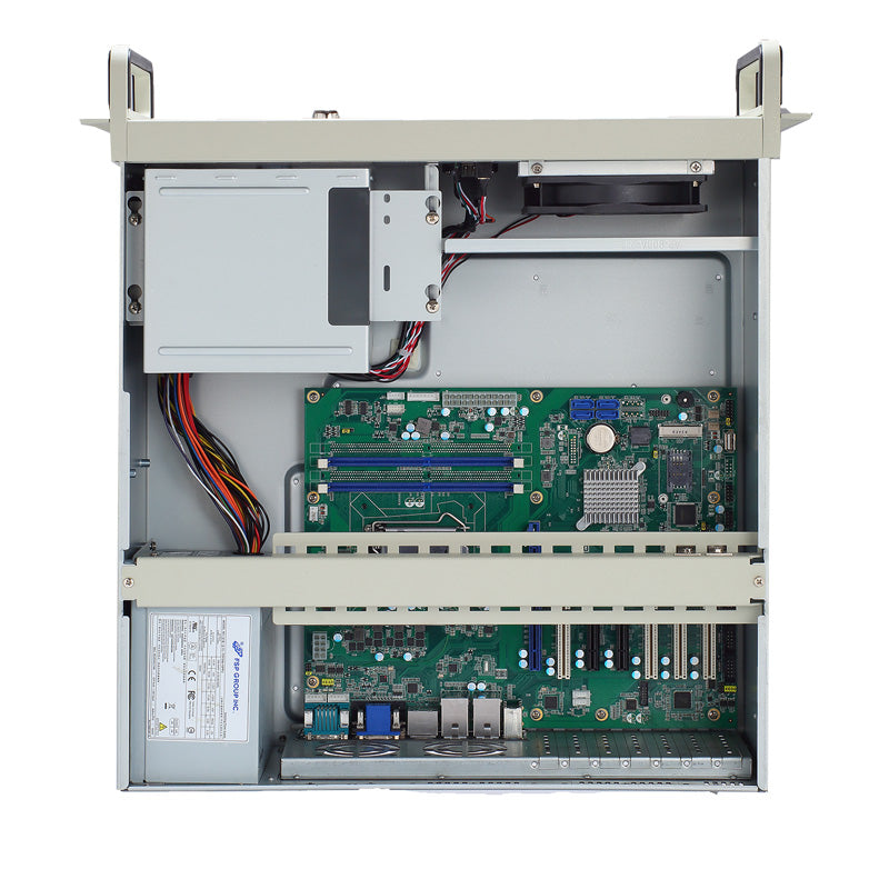 4U Rackmount Chassis Axiomtek AX61410 inside