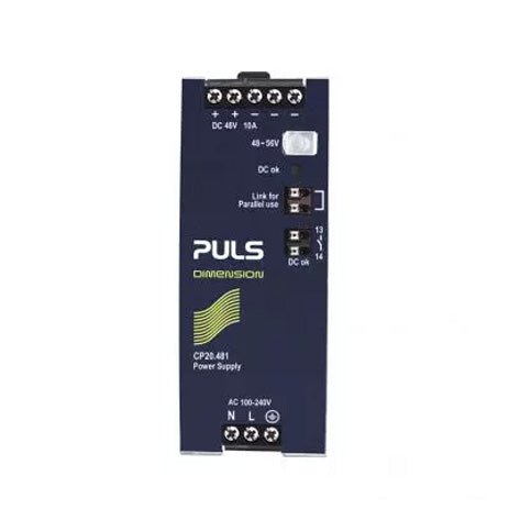 Puls 480W Din - Rail Power Supply CP20.481 - TNS Asia Pacific Pte Ltd