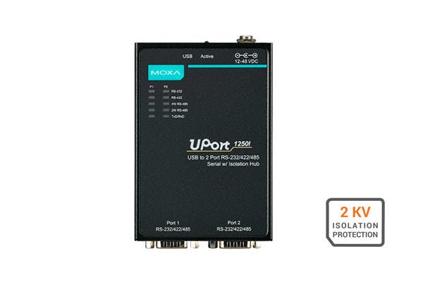 Moxa USB Converter UPort 1250I - TNS Asia Pacific Pte Ltd