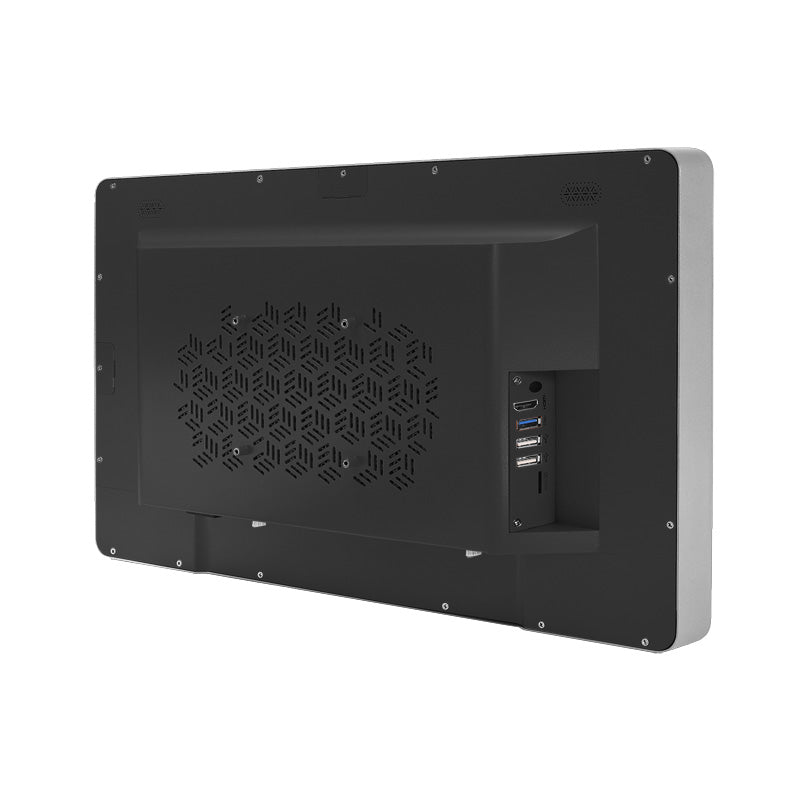 Axiomtek 15.6 inch TFT Modular Panel PC ITC150WM Side View