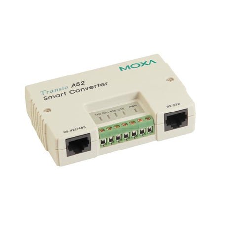 Moxa Serial Converter A52 - DB9F - TNS Asia Pacific Pte Ltd