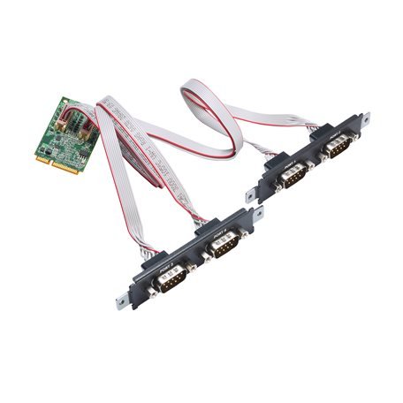 Moxa Mini PCIe Board CP - 104N - T - TNS Asia Pacific Pte Ltd