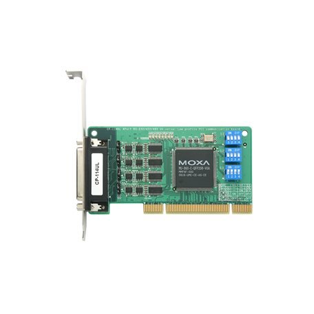 Moxa PCI Board CP - 114UL - TNS Asia Pacific Pte Ltd