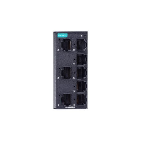 Moxa Ethernet Switch EDS 2008 - EL - TNS Asia Pacific Pte Ltd