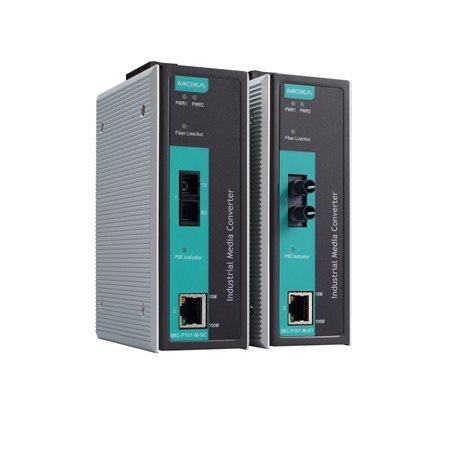 Moxa PoE Ethernet to Fiber Converter IMC - P101 - TNS Asia Pacific Pte Ltd