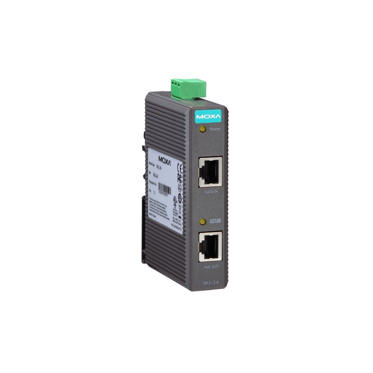 Moxa PoE Injector INJ - 24 - T - TNS Asia Pacific Pte Ltd