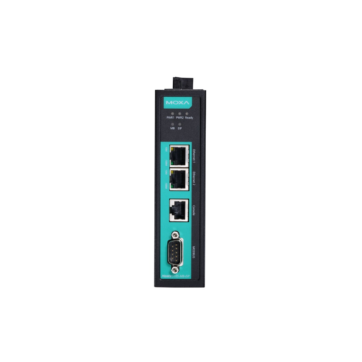 MQTT Modbus Gateway Mgate 5105-MB-EIP front view