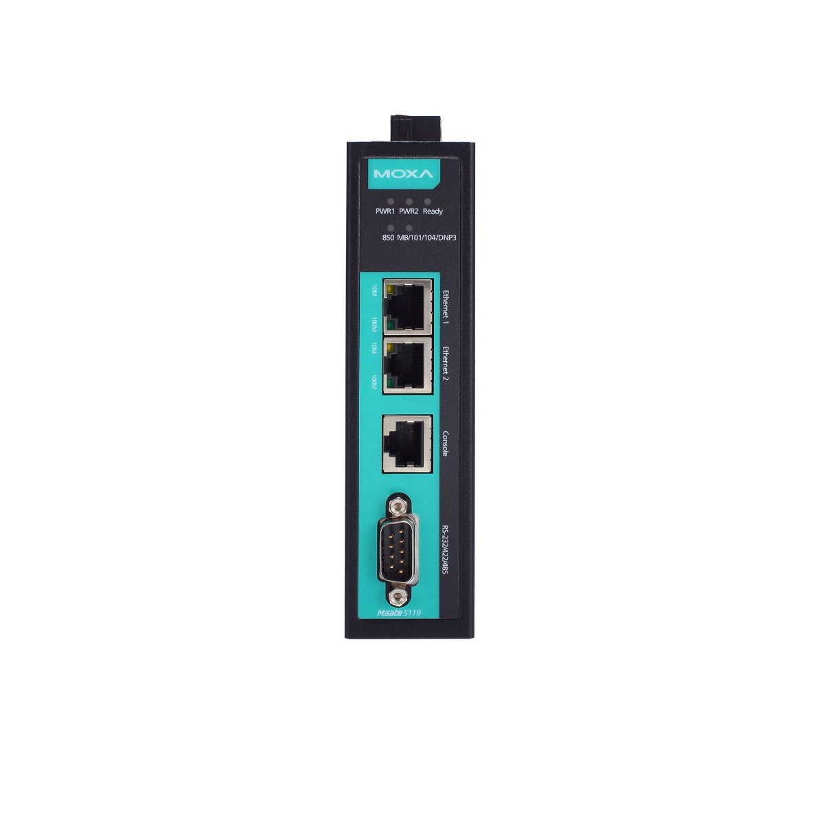 IEC 61850 to Modbus Gateway MGate 5119-T front