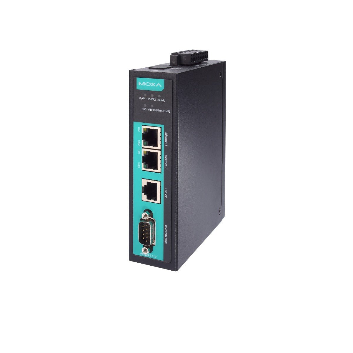 Moxa Secure IEC 61850 Gateway MGate 5119 - T - TNS Asia Pacific Pte Ltd