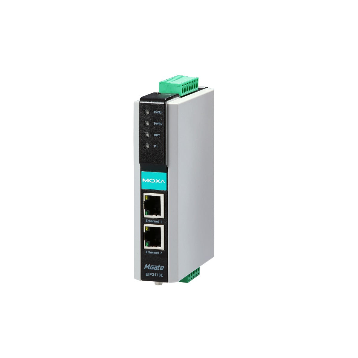 EtherNet/IP Gateway Moxa MGate EIP3170 side