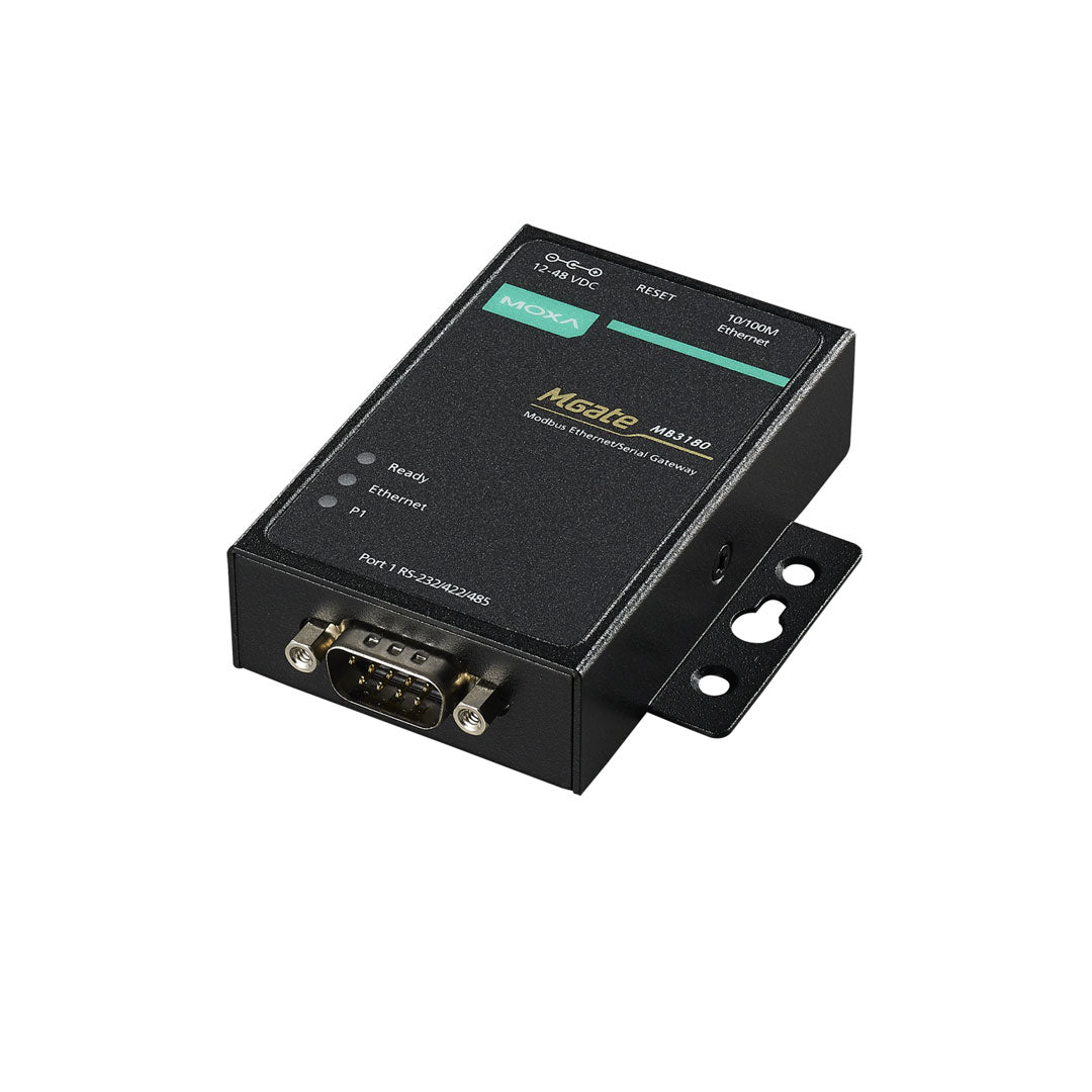 Moxa Modbus Gateway MGate MB3180 side