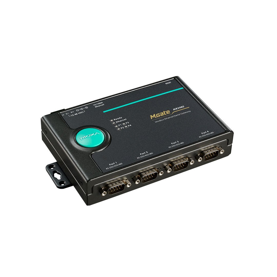 Moxa Modbus Gateway MGate MB3480 - TNS Asia Pacific Pte Ltd
