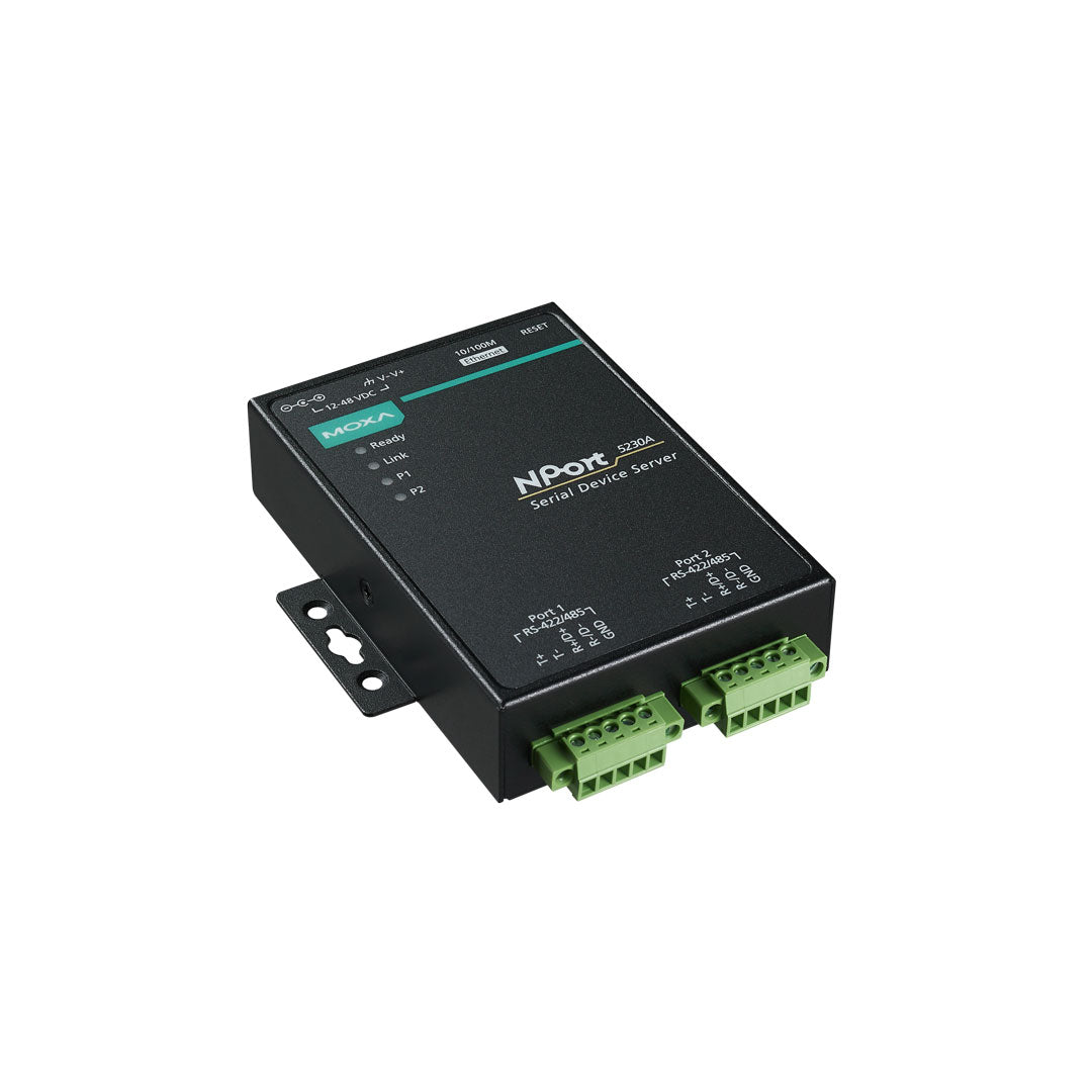 Moxa Serial Device Server NPort 5230A bottom