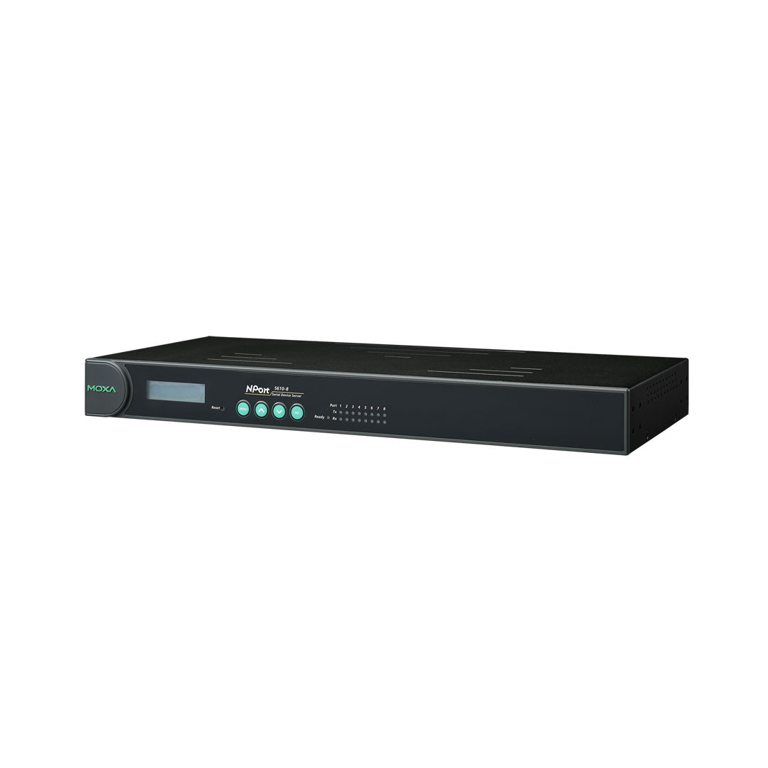 Device Server Moxa NPort 5610-8 left