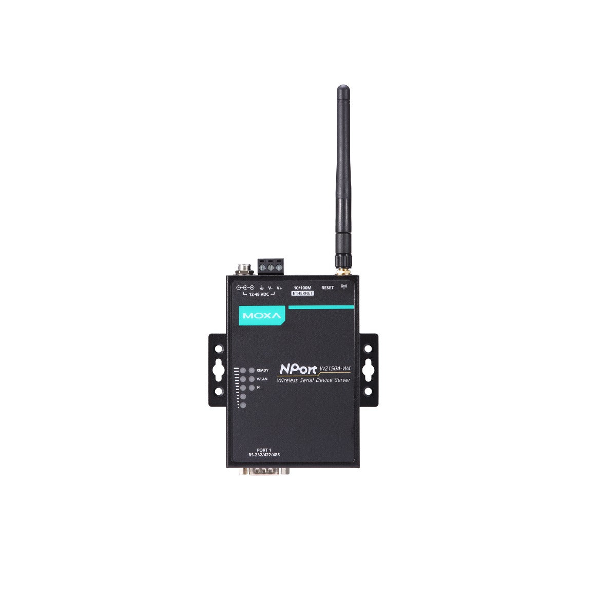 Wireless Device Server Moxa NPort W2150A-W4-EU front