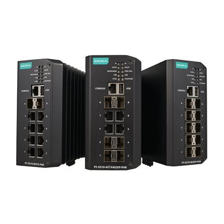 Moxa Ethernet Switch PT - G510 Series - TNS Asia Pacific Pte Ltd