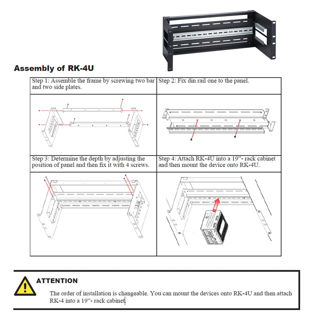 Moxa Rack Mounting Kit RK - 4U - TNS Asia Pacific Pte Ltd