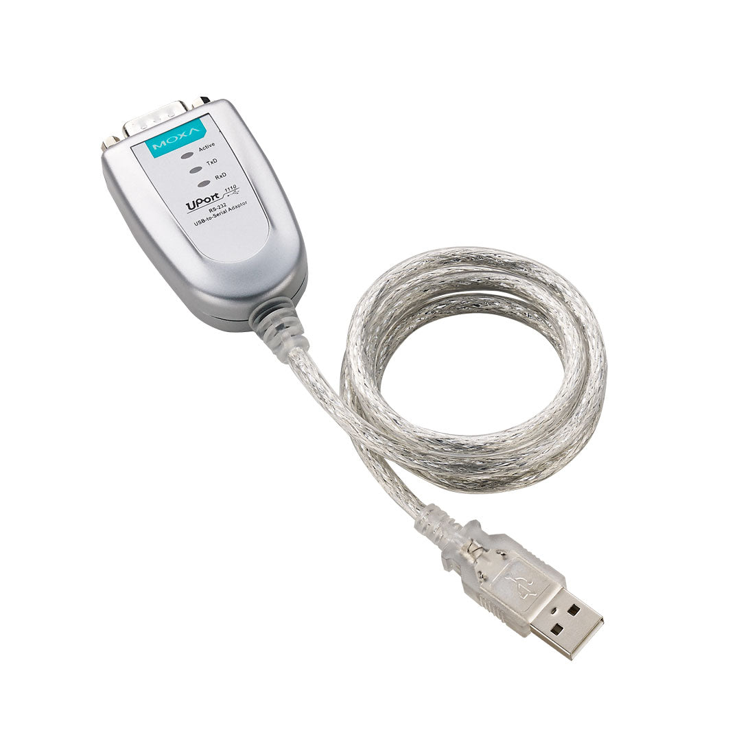Moxa USB to RS232 Converter UPort 1110 rear