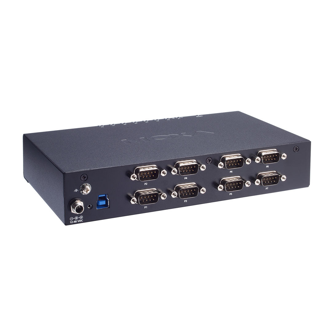 USB to Serial Converter Moxa Uport 1650-8 Gen 2 rear