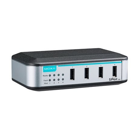Moxa USB 2.0 Hub UPort 204 - TNS Asia Pacific Pte Ltd
