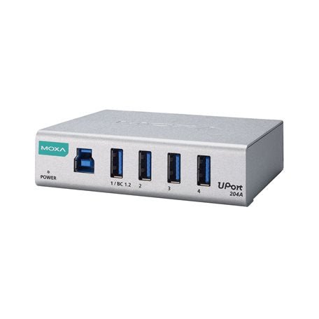Moxa USB 3.2 Hub Uport 204A - TNS Asia Pacific Pte Ltd