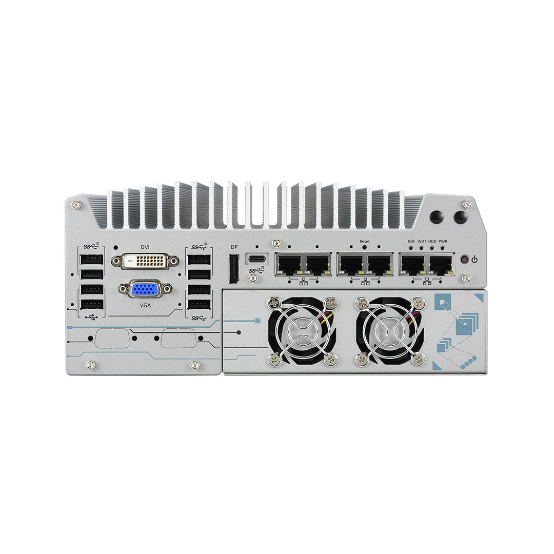 AI Embedded Computer Nuvo-9160GC Series front view