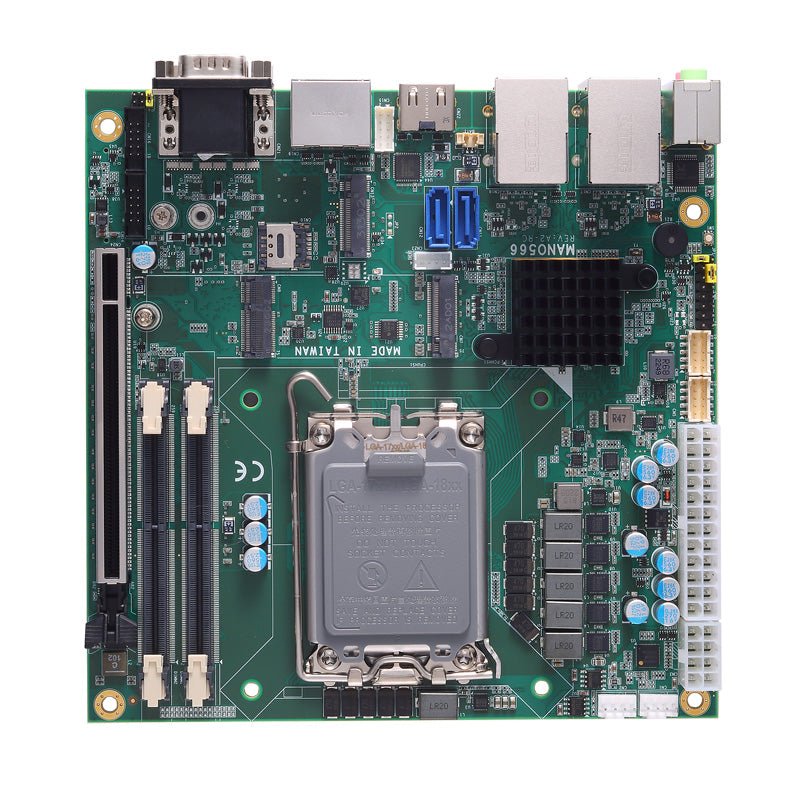 Axiomtek Mini ITX Motherboard MANO566 - TNS Asia Pacific Pte Ltd