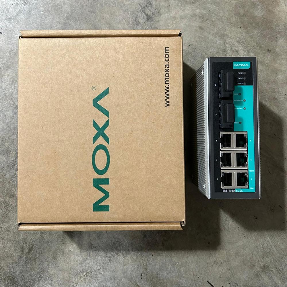 Moxa Ethernet Switch EDS 408A Series - TNS Asia Pacific Pte Ltd