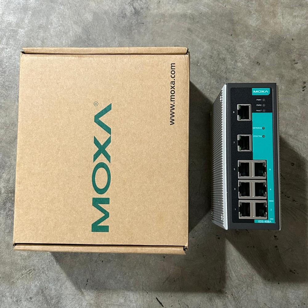 Moxa Ethernet Switch EDS 408A Series - TNS Asia Pacific Pte Ltd