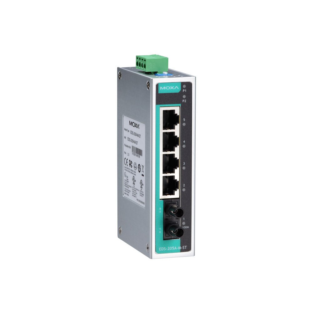 Moxa Ethernet Switch EDS 205A Series - TNS Asia Pacific Pte Ltd