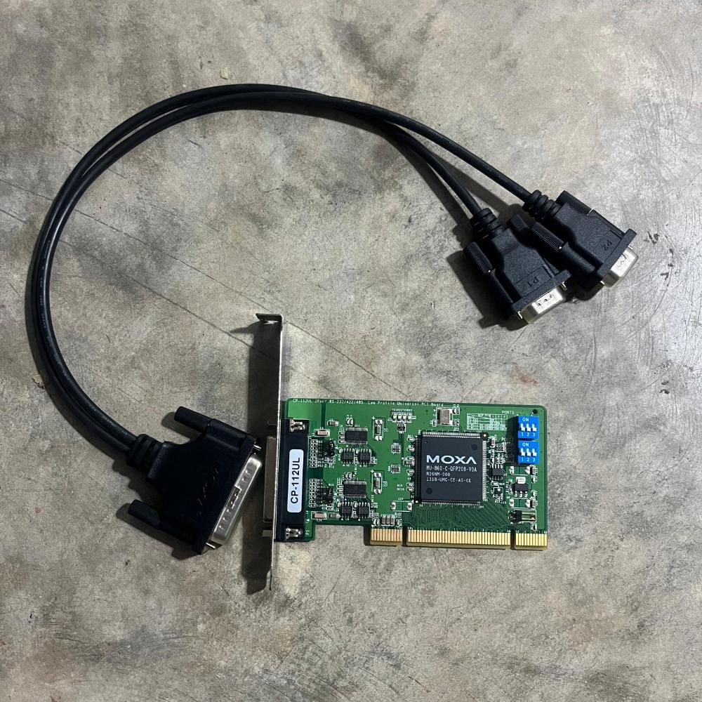 Moxa PCI Board CP - 112UL - TNS Asia Pacific Pte Ltd