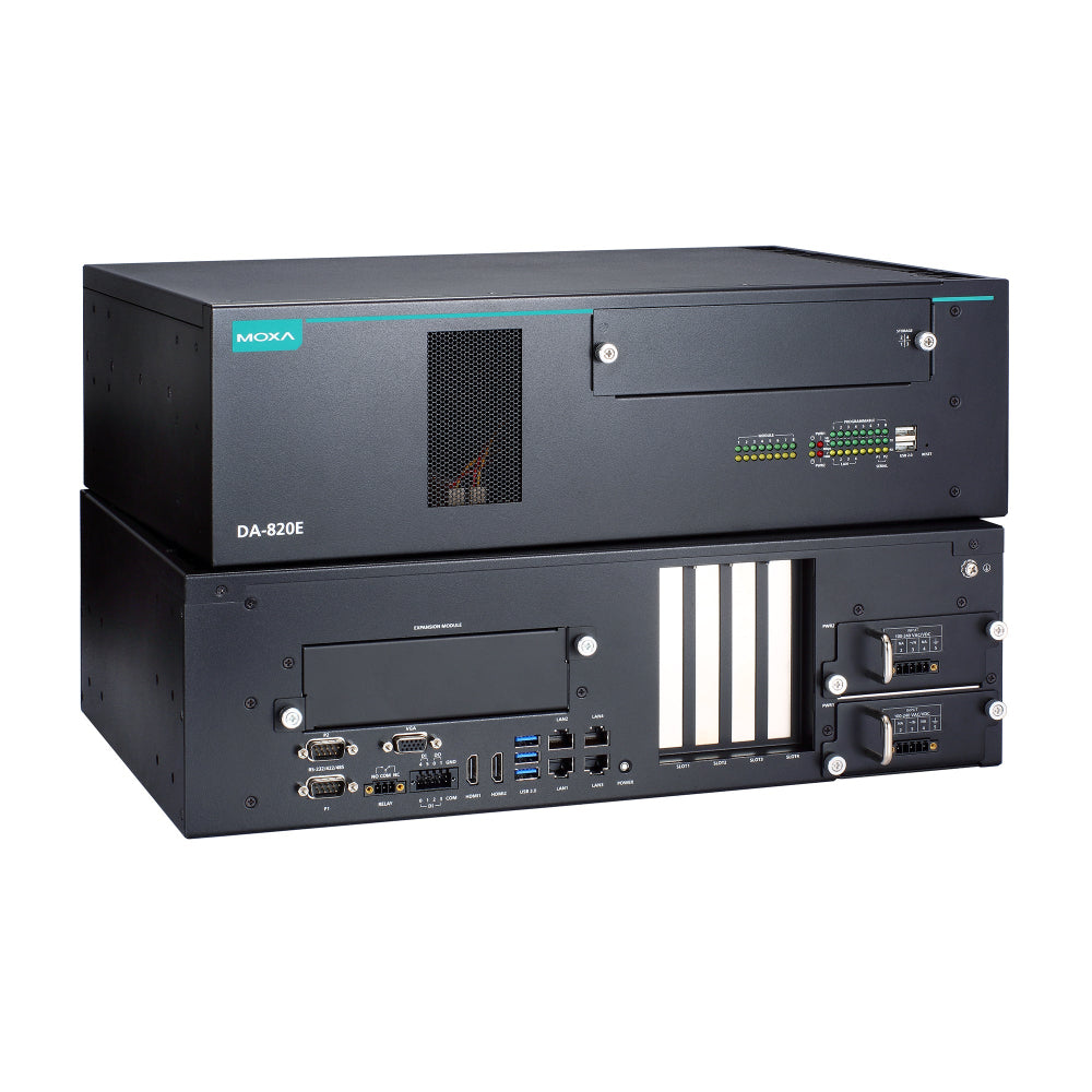 IEC 61850-3 3U rackmount computer Moxa DA-820e