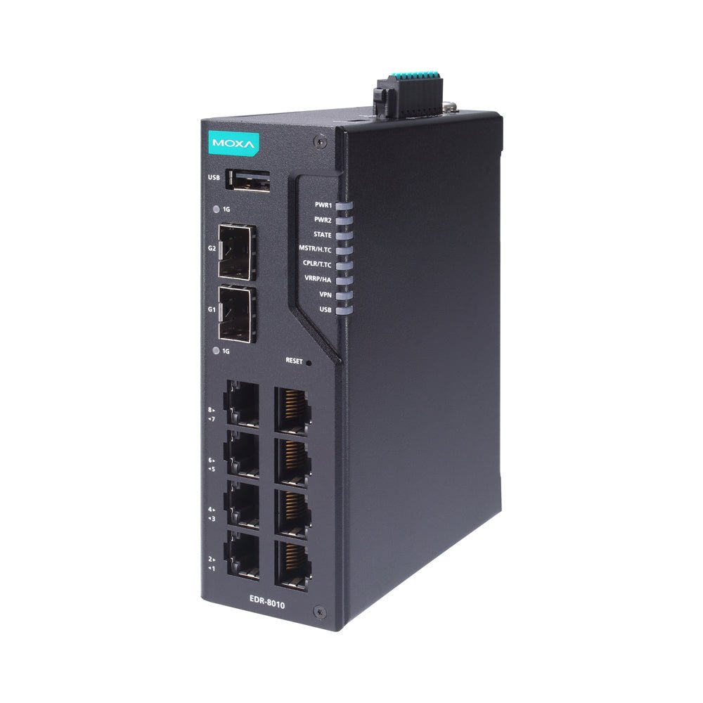 Moxa Secure Router EDR - 8010 - TNS Asia Pacific Pte Ltd