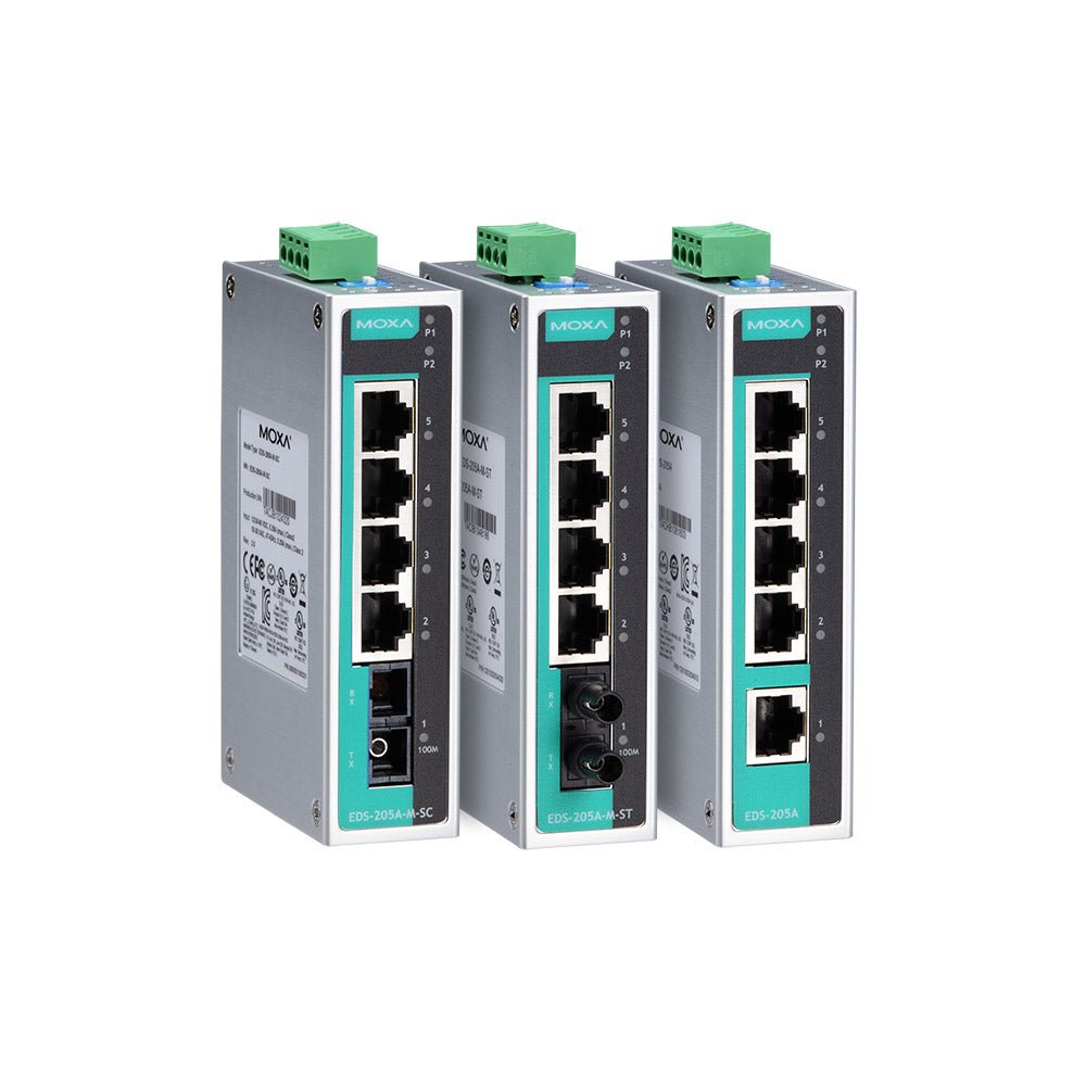 Moxa Ethernet Switch EDS 205A Series - TNS Asia Pacific Pte Ltd
