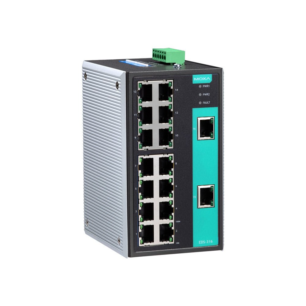 Moxa Ethernet Switch EDS 316 Series - TNS Asia Pacific Pte Ltd