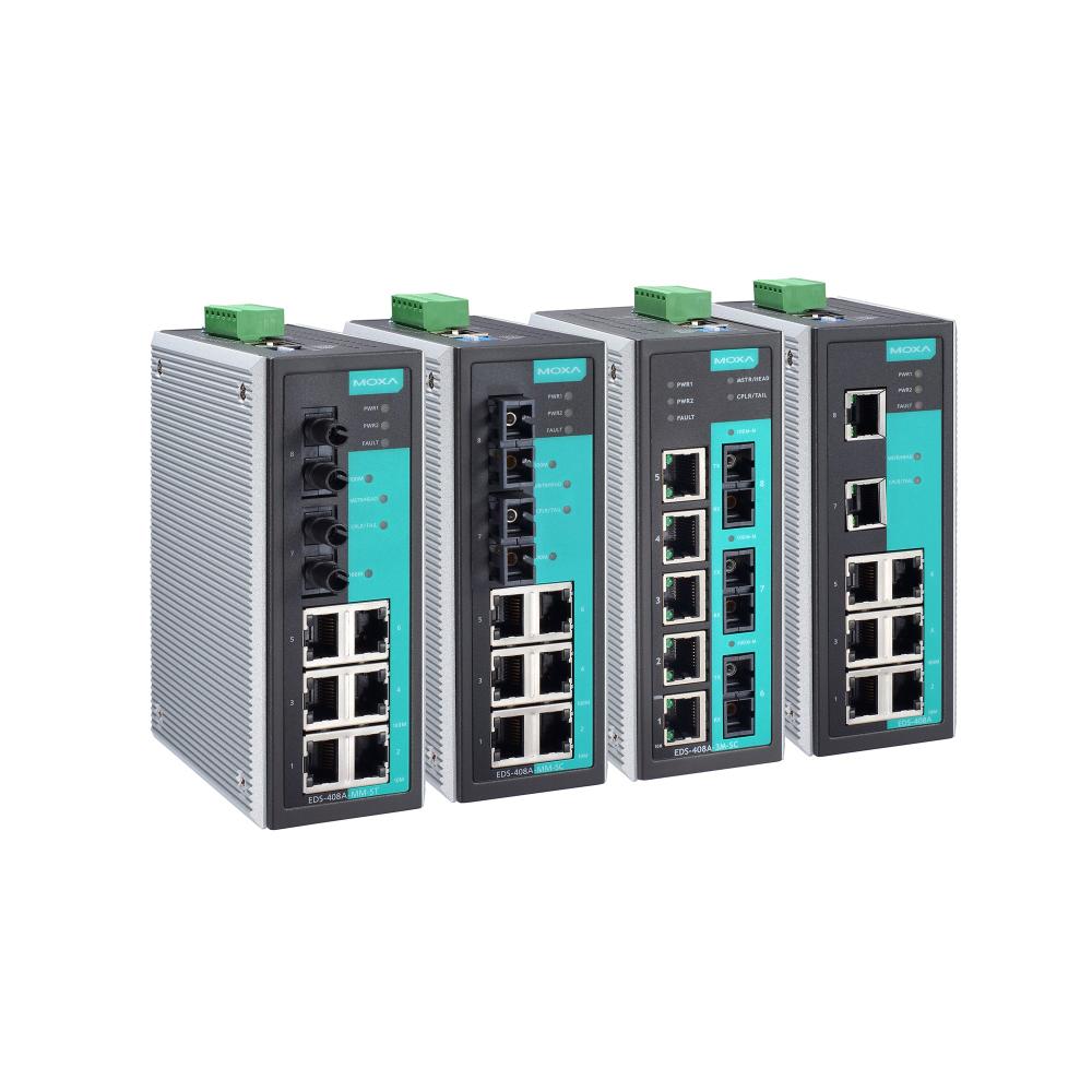 Moxa Ethernet Switch EDS 408A Series - TNS Asia Pacific Pte Ltd