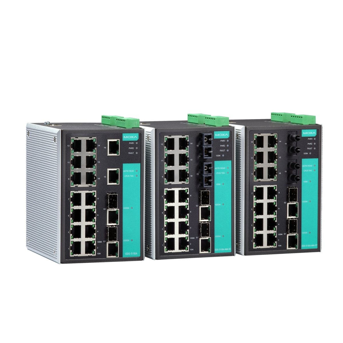 Moxa Ethernet Switch EDS 518A (Discontinued) - TNS Asia Pacific Pte Ltd