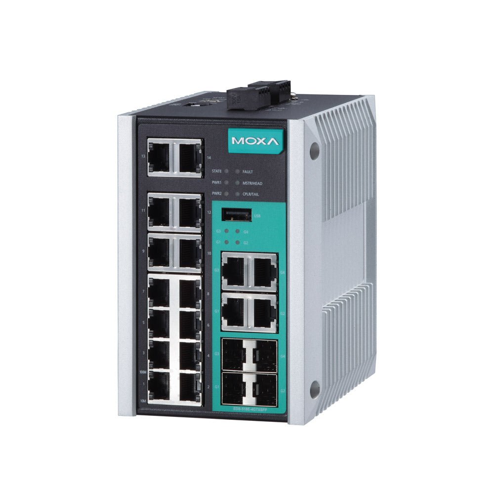 Moxa Ethernet Switch EDS 518E Series - TNS Asia Pacific Pte Ltd