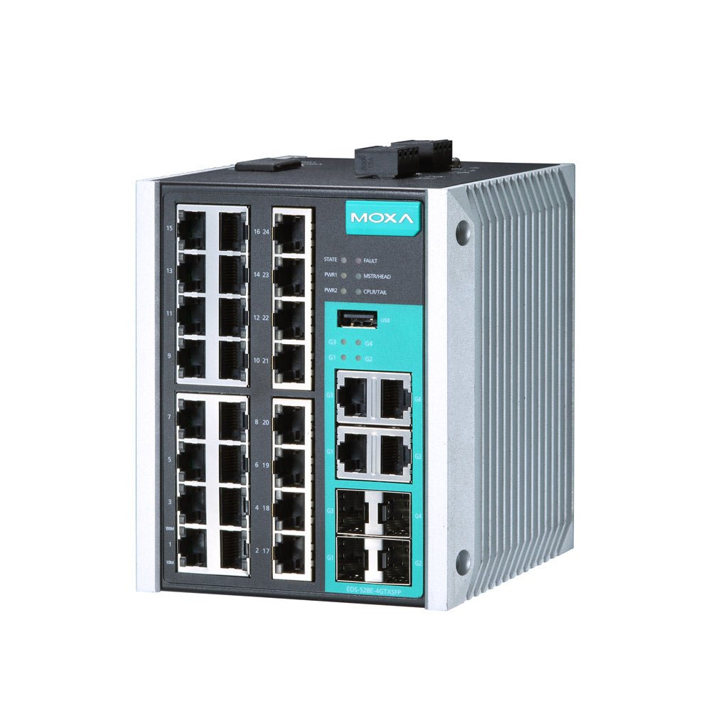 Moxa Ethernet Switch EDS 528E Series - TNS Asia Pacific Pte Ltd