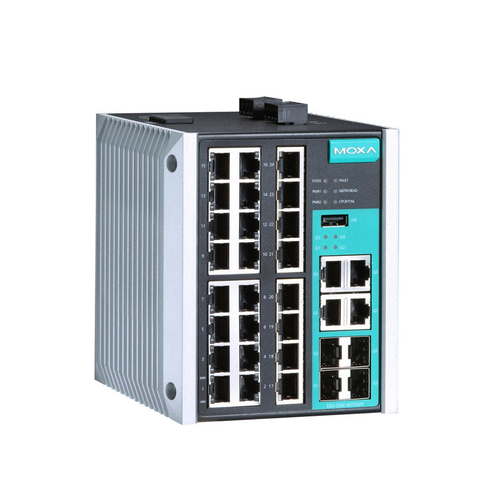 Moxa Ethernet Switch EDS 528E Series - TNS Asia Pacific Pte Ltd