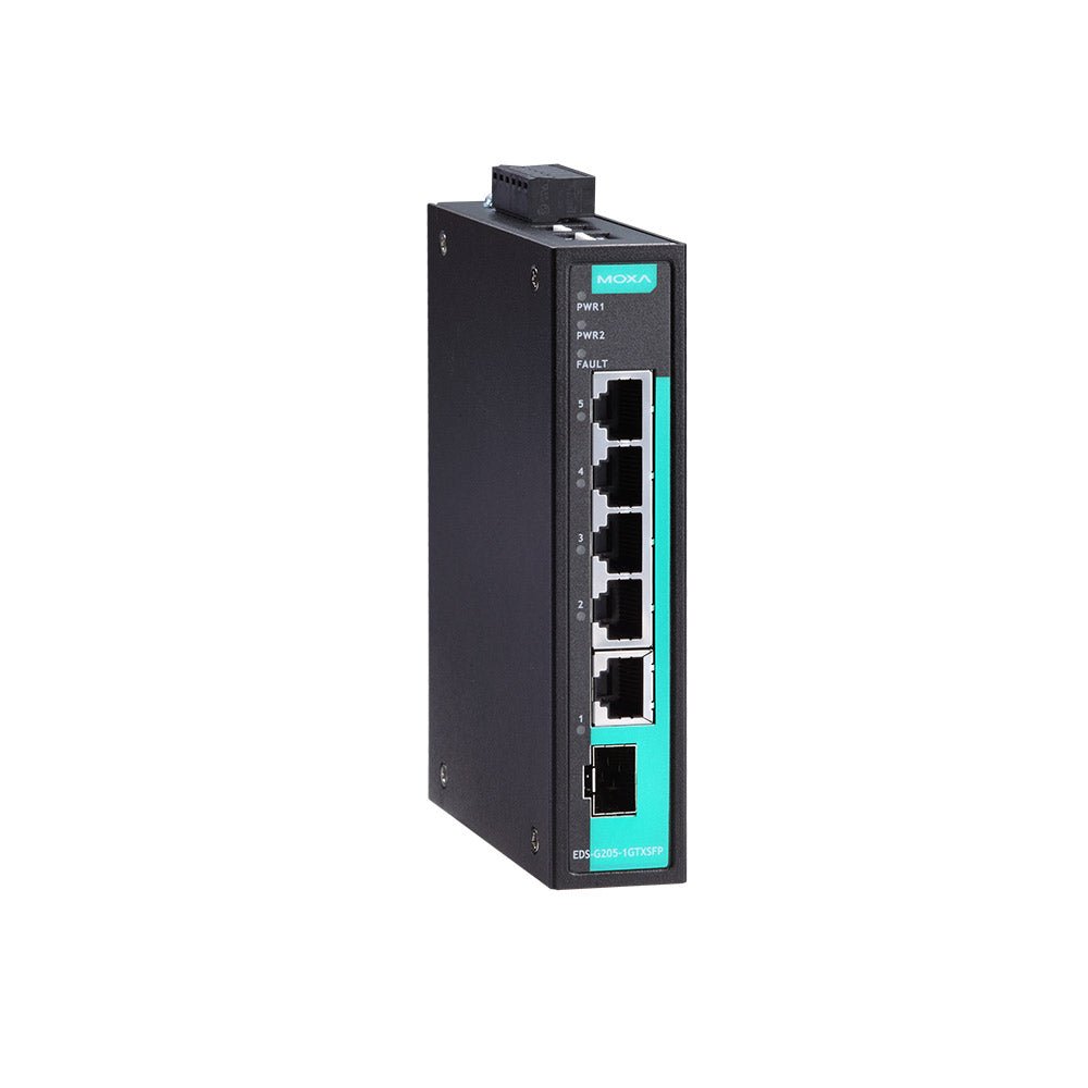 Moxa Ethernet Switch EDS G205 - 1GTXSFP - TNS Asia Pacific Pte Ltd