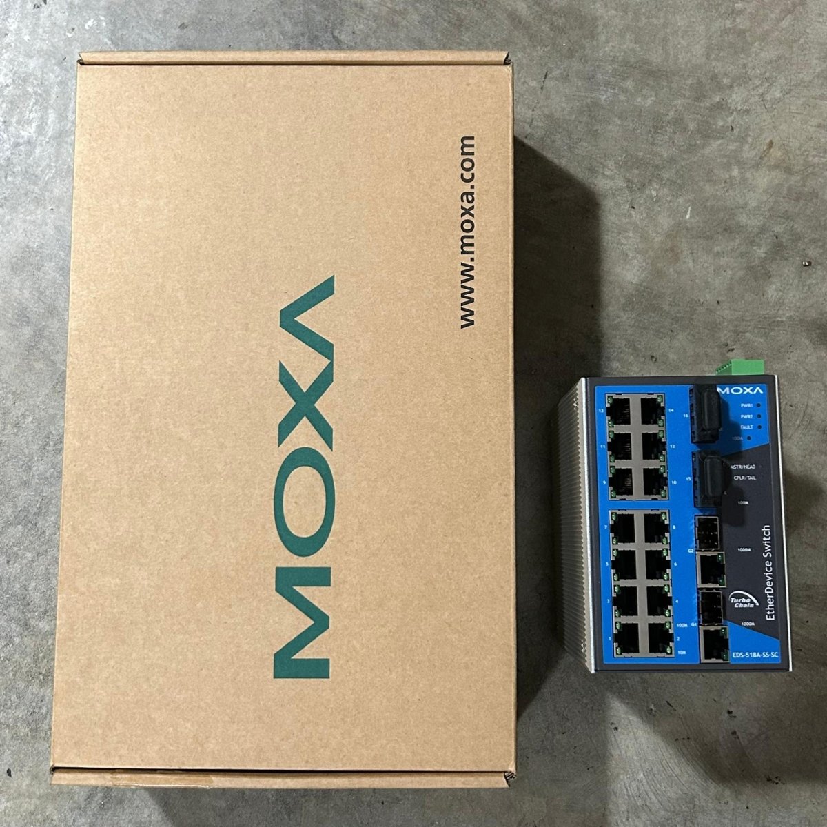 Moxa Ethernet Switch EDS 518A (Discontinued) - TNS Asia Pacific Pte Ltd