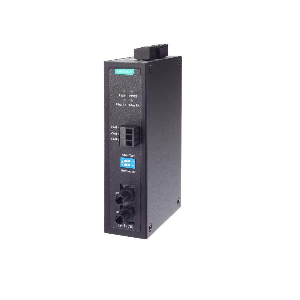 Moxa CAN to Fiber Converter ICF - 1170I - TNS Asia Pacific Pte Ltd