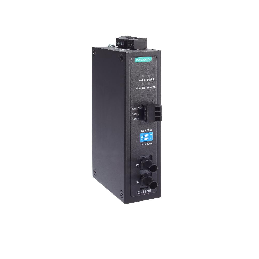 Moxa CAN to Fiber Converter ICF - 1170I - TNS Asia Pacific Pte Ltd