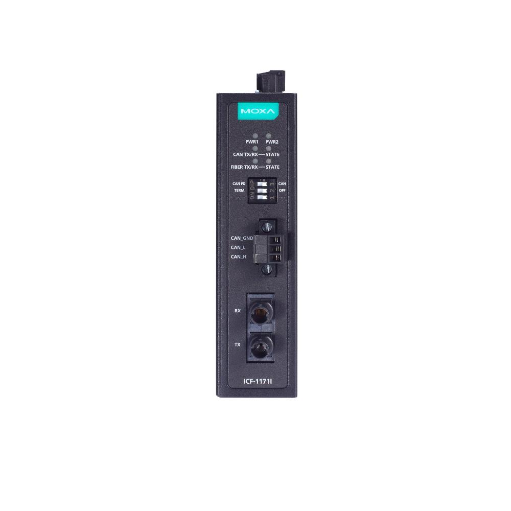 Moxa CAN to Fiber Converter ICF - 1171I - TNS Asia Pacific Pte Ltd