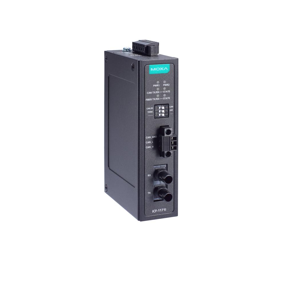 Moxa CAN to Fiber Converter ICF - 1171I - TNS Asia Pacific Pte Ltd