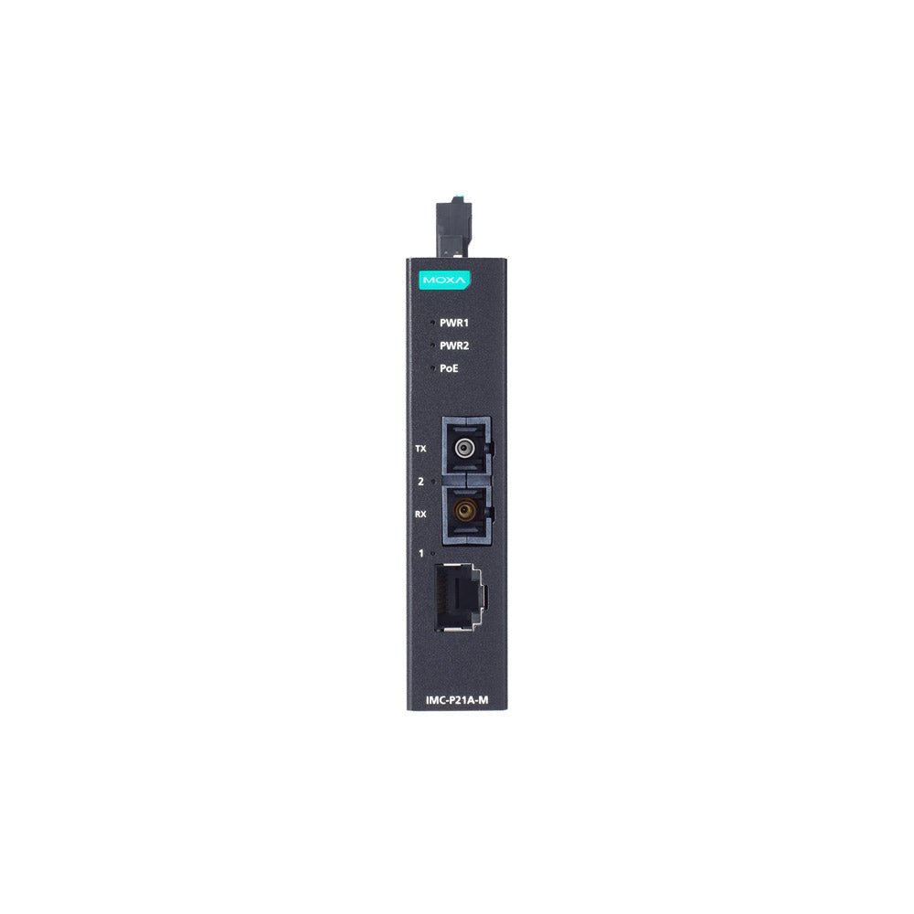 Moxa PoE+ Ethernet to Fiber Converters IMC - P21A - G2 - TNS Asia Pacific Pte Ltd