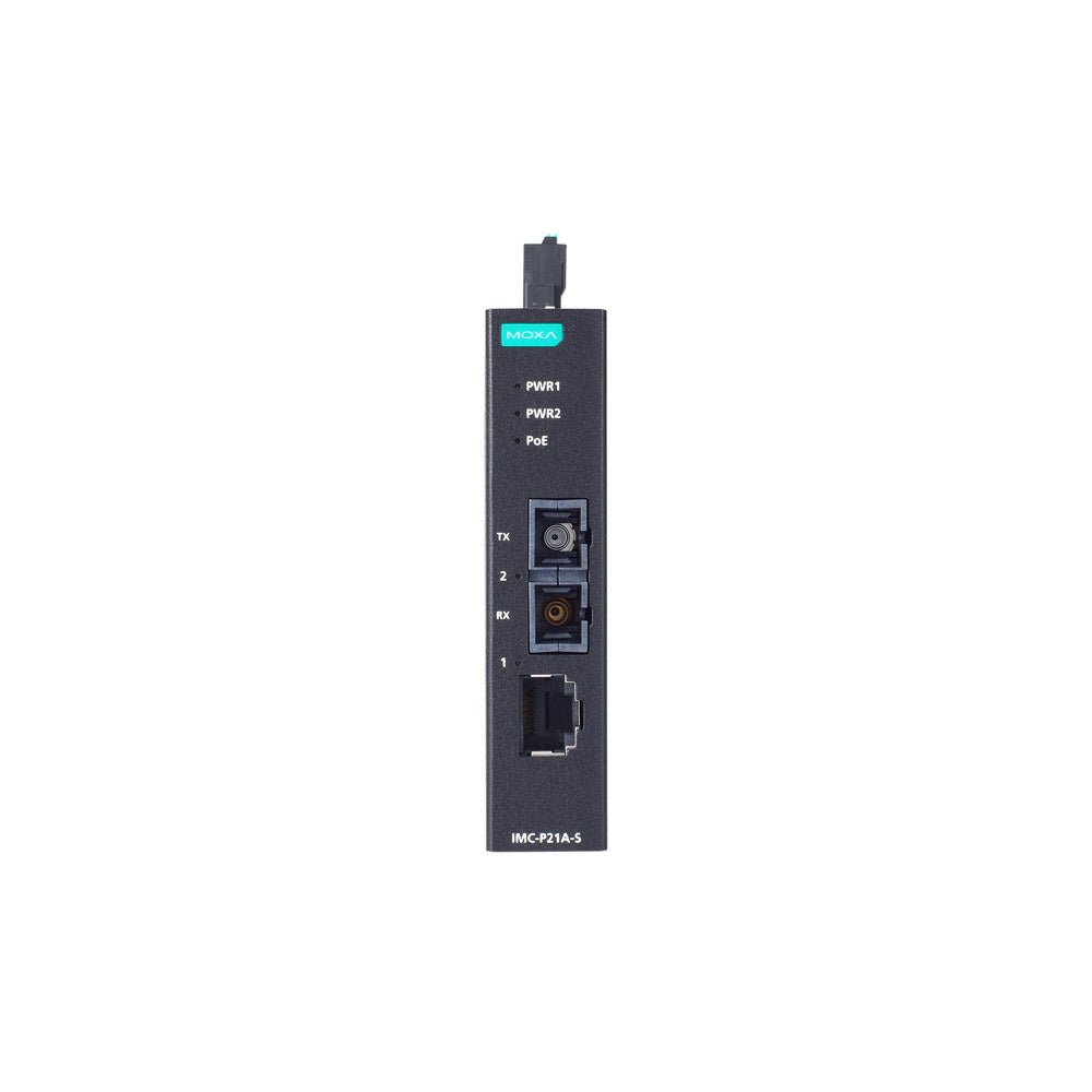 Moxa PoE+ Ethernet to Fiber Converters IMC - P21A - G2 - TNS Asia Pacific Pte Ltd