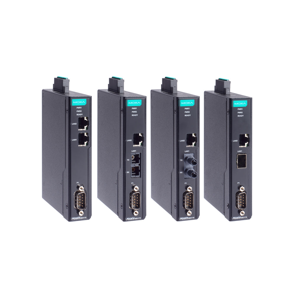 Moxa Advanced Modbus Gateway MGate MB3170-G2 (Gen 2) family
