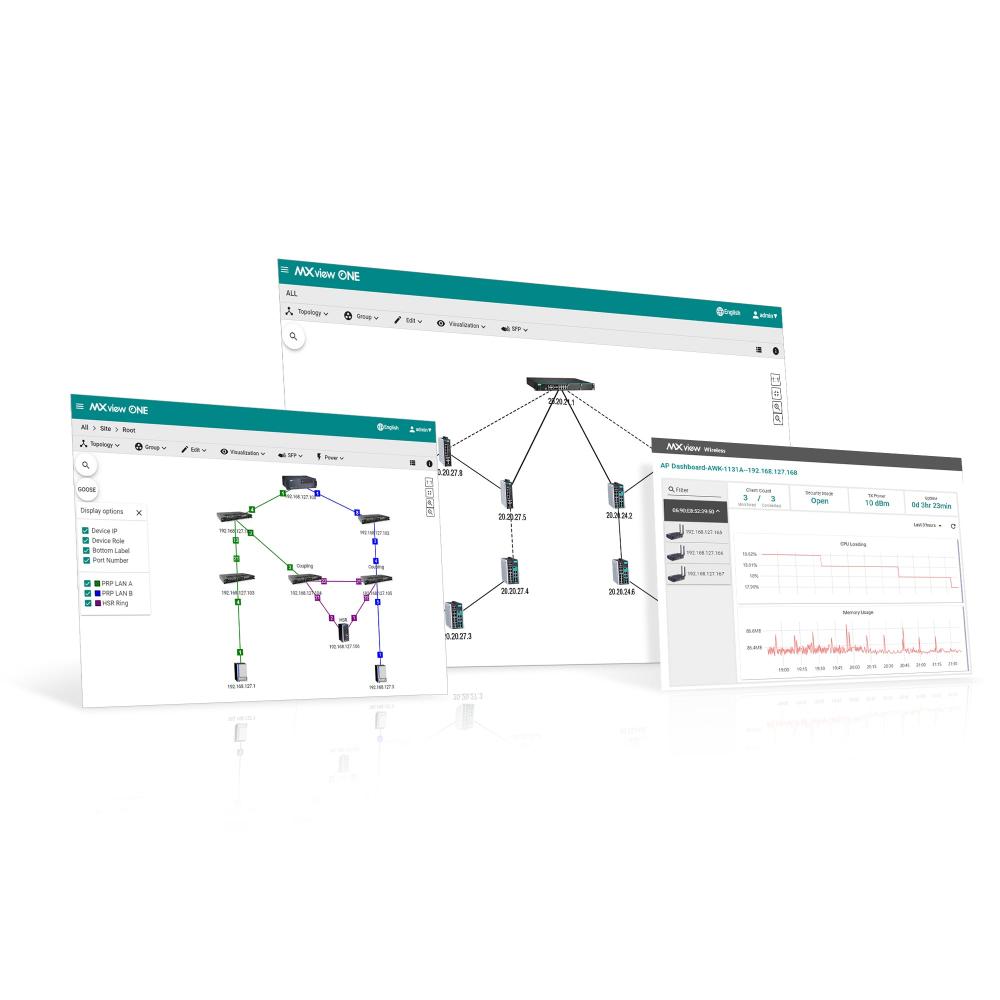 Moxa MXview One Network Management Software - TNS Asia Pacific Pte Ltd